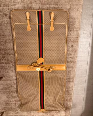 Porta abiti Gucci vintage originale con etichetta