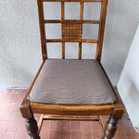 sedie di legno imbottite 