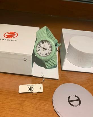 Orologio HIP HOP celeste turchese azzurro