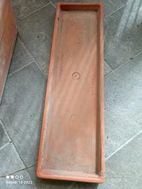 Vasi e sottovasi in terracotta 