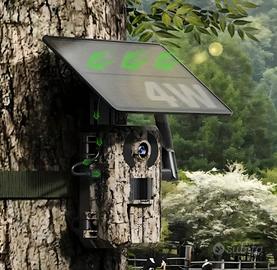 FOTOTRAPPOLA 4G SIM E PANNELLO SOLARE (NUOVA)