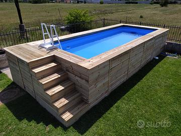 Piscina fuoriterra made in Italy
