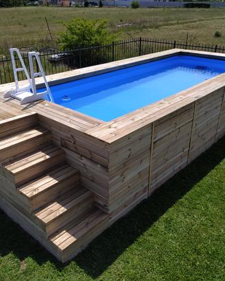 Piscina fuoriterra made in Italy