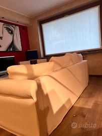 Divano ikea grönlid 3 posti - bianco