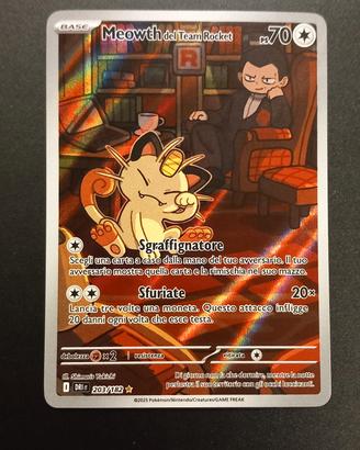 Carte Pokemon - Meowth  203 