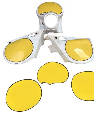 Tabelle adesive Aprilia RC 125 1978/1980