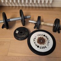 manubri e dischi - NON SPEDISCO