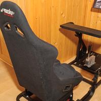 Postazione sim racing + sedile