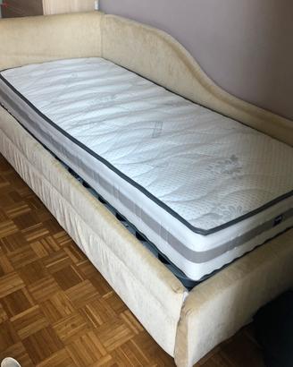 Letto singolo piu letto estraibile