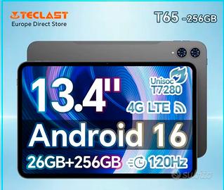 Teclast T65 Tablet 13.4 Pollici 120Hz 26/256 GB