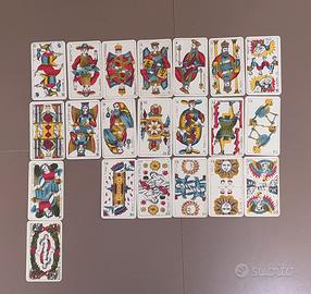 Mazzo tarots carte  piemontesi Viassone 1917