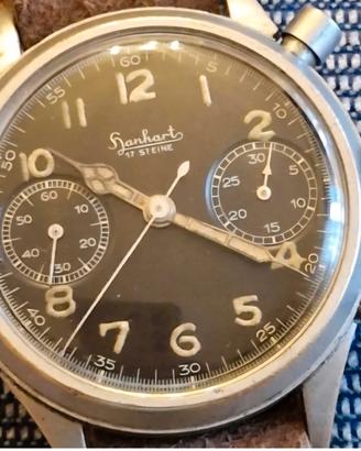 Luftwaffe Chrono Fly-Back HANHART  anni 40