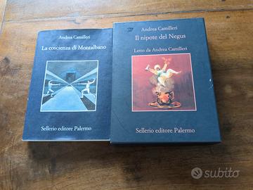 Romanzi e audiolibro Andrea Camilleri 