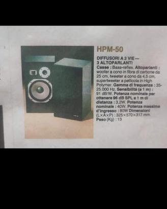 Pioneer Hpm 50 