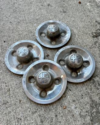 Calotte centrali coprimozzo Alfa Romeo