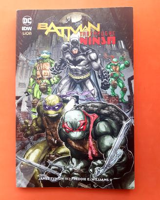 FUMETTO BATMAN TARTARUGHE NINJA VOLUME 1