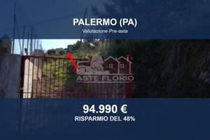 Immobile in asta di 72675 m² a Palermo