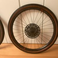 Ruote complete gravel tubeless 27.5