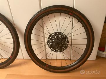Ruote complete gravel tubeless 27.5