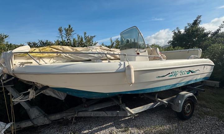 Barca Capelli cap 500 fuoribordo suzuki 40 cv 4t