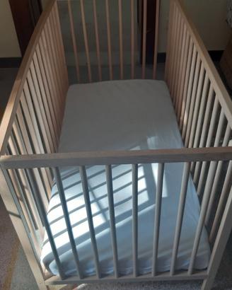 Culla in faggio completa di tutto