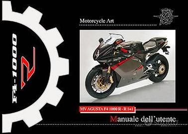MANUALE LIBRETTO CATALOGO MV AGUSTA da 1000 A 1090