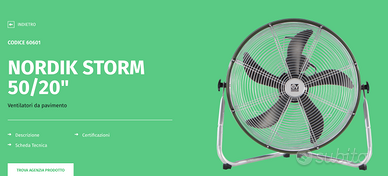 Ventilatore da pavimento