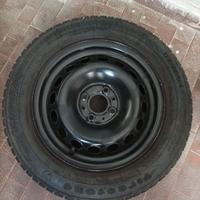 4 Cerchi+Gomme auto da neve Firestone 175/65 R 14