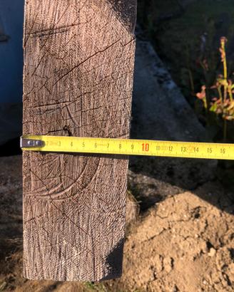 13 tavoloni in abete spessore 9 cm