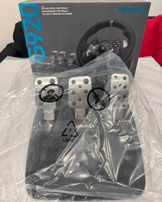 Logitech G920 Pedaliera Nuova No Servo base