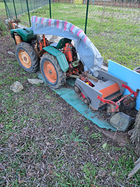 Trattore pasquali 18 cv + trinciaerba da 90 cm