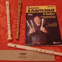 Suonare il flauto dolce Fabio Vetro traverso