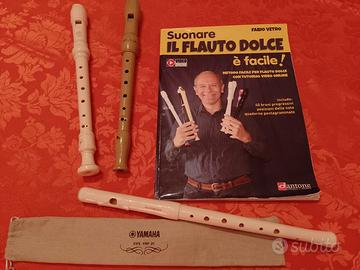 Suonare il flauto dolce Fabio Vetro traverso