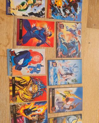 10 carte Near Mint Fleer ultra X-Men 1995