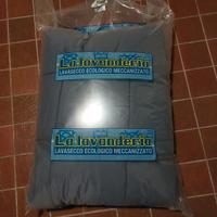 trapunta matrimoniale letto caleffi blu
