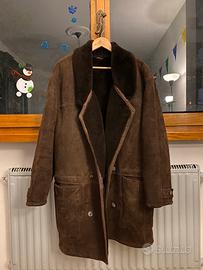 Cappotto vintage Scout vero montone Made in Italy