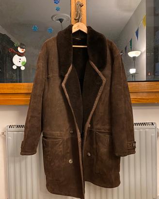 Cappotto vintage Scout vero montone Made in Italy
