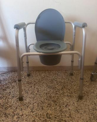 Sedia multifunzione bagno