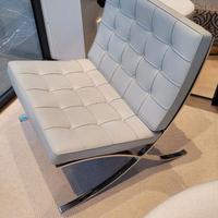Poltrona Barcellona KNOLL NUOVA in pelle Venezia