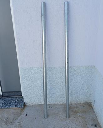 Pali tubolari zincati