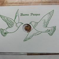 Coppia Buona Pasqua oro