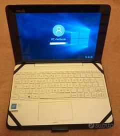 Tablet ASUS T100H con tastiera esterna e custodia