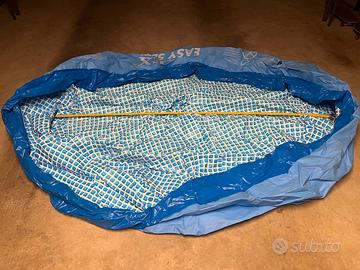 Piscina gonfiabile intex + telo + motore pompa