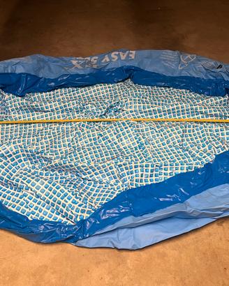 Piscina gonfiabile intex + telo + motore pompa