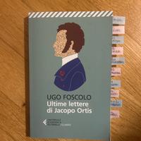 Libro le ultime lettere di Jacopo Ortis