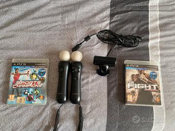 Telecomandi move per ps3 con 2 giochi