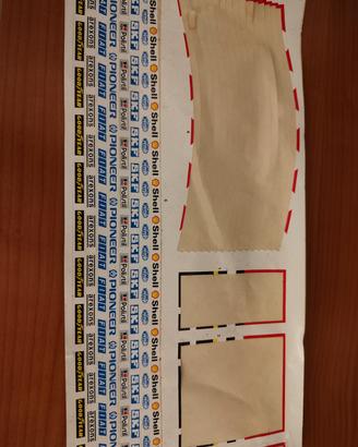 Adesivi Slot Car Modellini