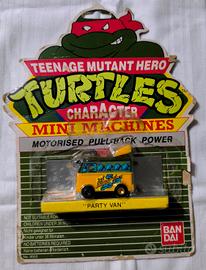 Tartarughe Ninja TMNT Party Van Bandai 1989 