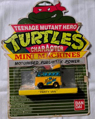 Tartarughe Ninja TMNT Party Van Bandai 1989 