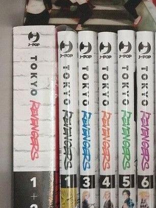 Fumetti Tokyo revengers Box Manji gang pack nm.1-6